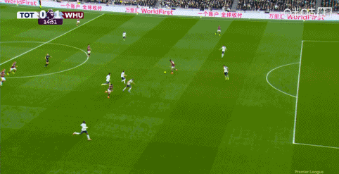 半场战报：热刺0-1西汉姆联，萨默维尔建功，本-戴维斯伤退